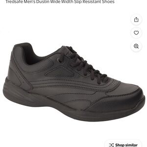 Men's Black Slip Resistant Shoes